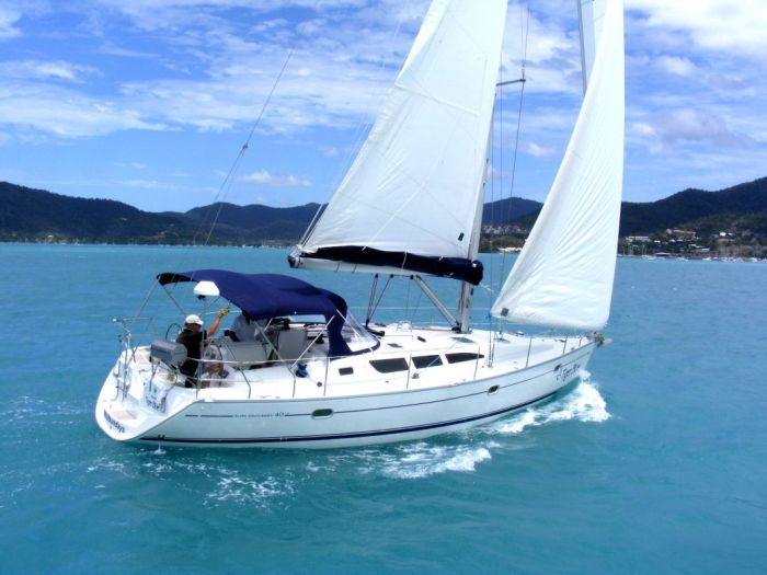 Tiger Blue Jeanneau 40 Whitsunday Rent a Yacht